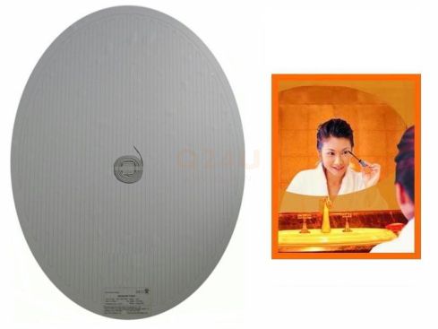 Spiegelheizung Badezimmer, oval. 1200 x 1500 mm, 230 volt