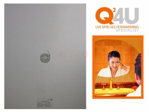 Badezimmerspiegelheizung, rechteckig. 770 x 2055 mm, 230 Volt